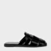 Patent Woven Flat Mules -Charles & Keith 2021 L3 CK1 70380858 J5 1