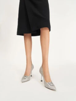 Glitter Gem-Embellished Pumps 11 Glitter Gem-Embellished Pumps -Charles & Keith 2021 L3 SL1 60280366 07 2