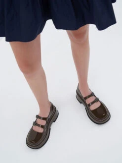 Frankie Patent Platform Mary Janes​ -Charles & Keith 2021 L6 CK1 70900305 29 2