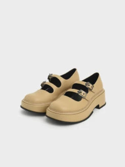 Frankie Platform Mary Janes​ -Charles & Keith 2021 L6 CK1 70900305 44 3