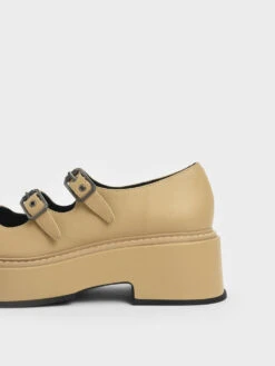Frankie Platform Mary Janes​ -Charles & Keith 2021 L6 CK1 70900305 44 5