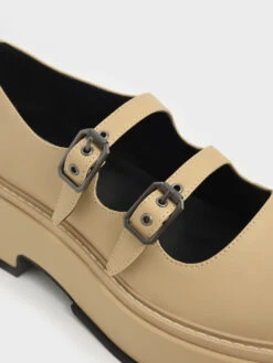 Frankie Platform Mary Janes​ -Charles & Keith 2021 L6 CK1 70900305 44 7
