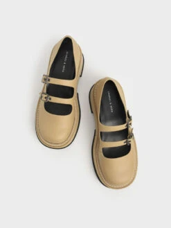 Frankie Platform Mary Janes​ -Charles & Keith 2021 L6 CK1 70900305 44 8