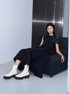 Side-Zip Ankle Boots -Charles & Keith 2021 L6 CK1 90580141 03 2