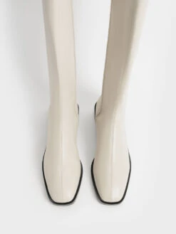Knee High Flat Boots 17 Knee High Flat Boots -Charles & Keith 2021 L6 CK1 90900091 41 8