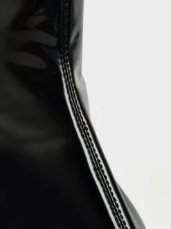 Patent Block Heel Ankle Boots -Charles & Keith 2021 L6 CK1 91720010 1 01 5