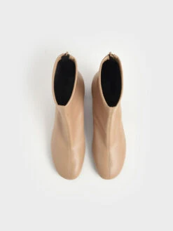 Block Heel Ankle Boots -Charles & Keith 2021 L6 CK1 91720010 1 05 8