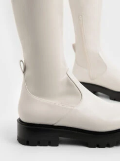 Knee-High Boots -Charles & Keith 2021 L7 CK1 90380121 41 5