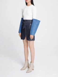 Metallic Heel Ankle Boots -Charles & Keith 2021 L7 CK1 90900098 41 4