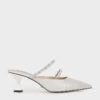 Gem-Encrusted Metallic Glittered Mules -Charles & Keith 2021 L7 SL1 60280370 1 07 1