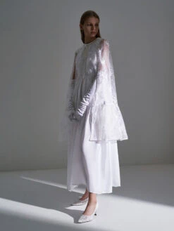 Lace Sculptural Heel Pumps 13 Lace Sculptural Heel Pumps -Charles & Keith 2021 L7 SL1 60280396 03 4