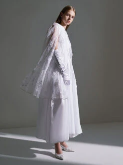 Lace Sculptural Heel Pumps 15 Lace Sculptural Heel Pumps -Charles & Keith 2021 L7 SL1 60280396 03 6