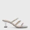 Gem-Encrusted Metallic Strappy Sandals 2 Gem-Encrusted Metallic Strappy Sandals -Charles & Keith 2021 L7 SL1 60920030 1 07 1