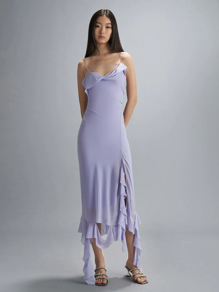 Gem-Encrusted Metallic Strappy Sandals 4 Gem-Encrusted Metallic Strappy Sandals - Image 2