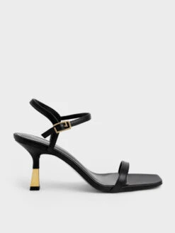Ankle-Strap Heeled Sandals