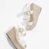 Buckled Espadrille Wedges -Charles & Keith 2022 L3 CK1 80580128 03 1