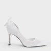 Blythe Broderie Anglaise Half-D'Orsay Pumps -Charles & Keith 2022 L3 SL1 60920050 03 1