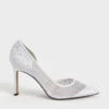 Blythe Mesh Embellished Half-D'Orsay Pumps -Charles & Keith 2022 L3 SL1 60920050 A 03 1