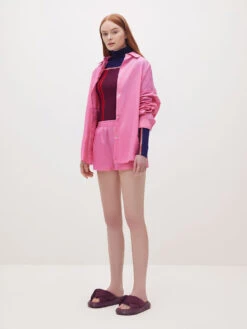 Odessa Nylon Round-Toe Slide Sandals -Charles & Keith 2022 L4 CK1 70380943 19 4