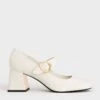 Buckled Mary Jane Pumps -Charles & Keith 2022 L6 CK1 60361423 41 1