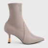 Kitten Heel Ankle Boots -Charles & Keith 2022 L6 CK1 90580162 14 1