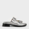 Gabine Leather Slides -Charles & Keith 2022 L6 SL1 71790003 15 1