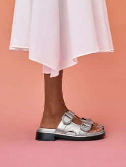 Gabine Leather Slides -Charles & Keith 2022 L6 SL1 71790003 15 4