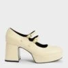 Block Heel Mary Janes -Charles & Keith 2022 L7 CK1 60280370 23 1