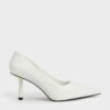 Pointed-Toe Cylindrical Heel Pumps -Charles & Keith 2022 L7 CK1 60361436 41 1