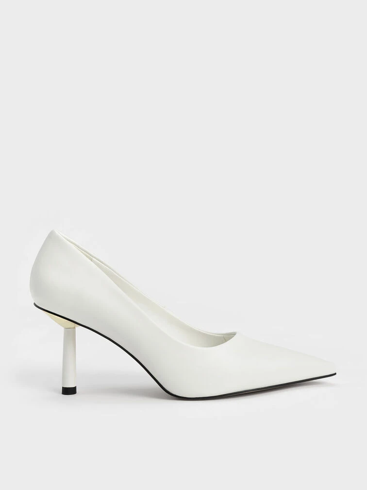 Pointed-Toe Cylindrical Heel Pumps 3 Pointed-Toe Cylindrical Heel Pumps
