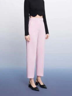 Tweed Toe Cap Slingback Pumps -Charles & Keith 2022 L7 CK1 60920317 B8 4