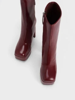 Corinth Blade Heel Boots 15 Corinth Blade Heel Boots -Charles & Keith 2022 L7 CK1 90360375 16 8