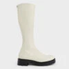 Block Heel Knee-High Boots -Charles & Keith 2022 L7 CK1 90920120 41 1