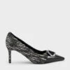 Gabine Tweed Toe-Cap Pumps -Charles & Keith 2022 L7 SL1 61900002 24 1