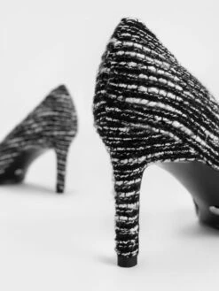 Gabine Tweed Toe-Cap Pumps -Charles & Keith 2022 L7 SL1 61900002 24 5