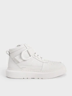 Gabine Leather High-Top Sneakers