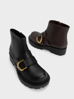 Gabine Loafer Ankle Boots -Charles & Keith 2022 L7 SL1 91900002 29 7