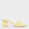 Square Block Heel Mules -Charles & Keith 2023 L2 CK1 60050988 23 1