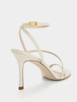 Asymmetric Strappy Heeled Sandals -Charles & Keith 2023 L2 CK1 60050989 41 5