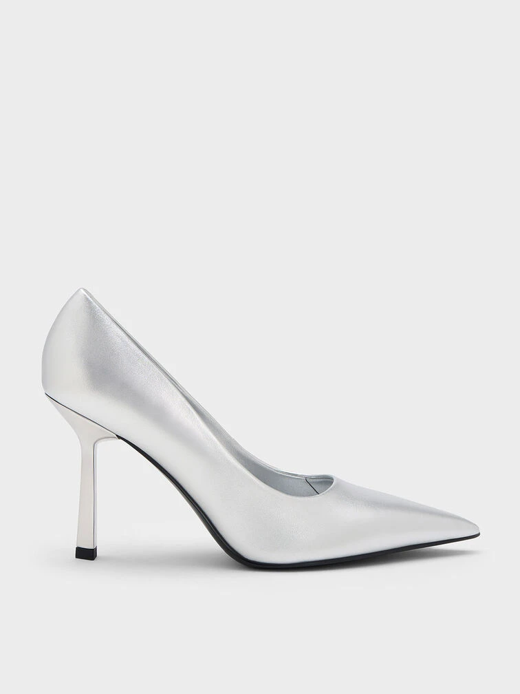 Metallic Pointed-Toe Pumps 3 Metallic Pointed-Toe Pumps