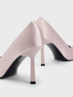 Recycled Polyester Pointed-Toe Pumps 9 Recycled Polyester Pointed-Toe Pumps -Charles & Keith 2023 L2 CK1 60280379 49 5
