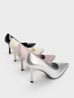 Recycled Polyester Pointed-Toe Pumps 10 Recycled Polyester Pointed-Toe Pumps -Charles & Keith 2023 L2 CK1 60280379 49 7