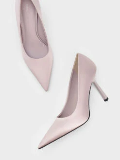 Recycled Polyester Pointed-Toe Pumps 11 Recycled Polyester Pointed-Toe Pumps -Charles & Keith 2023 L2 CK1 60280379 49 8