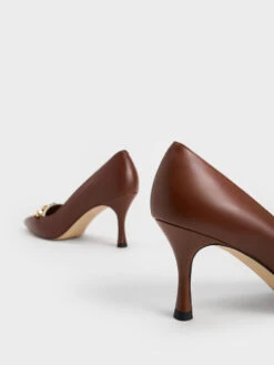 Avani Chunky Chain Stilleto Heel Pumps 9 Avani Chunky Chain Stilleto Heel Pumps -Charles & Keith 2023 L2 CK1 60361449 51 5