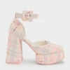 Sinead Tweed Buckled D'Orsay Platform Pumps -Charles & Keith 2023 L2 CK1 60361454 24 1