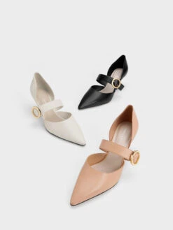 Buckled D-Orsay Pumps -Charles & Keith 2023 L2 CK1 60580259 01 7