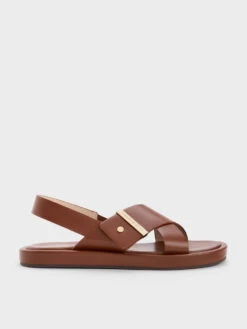 Crossover Back Strap Sandals