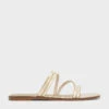 Lliana Metallic Strappy Slide Sandals 1 Lliana Metallic Strappy Slide Sandals -Charles & Keith 2023 L2 CK1 70060605 27 1