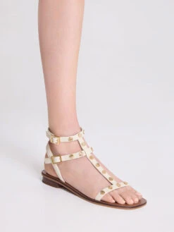 Studded Gladiator Sandals -Charles & Keith 2023 L2 CK1 70380985 41 2