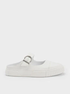 Buckled Slip-On Sneakers